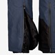 Heren skibroek met bretels blauw