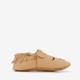 Leren babyschoenen met berensnuitje