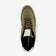 Heren sneakers groen zwart