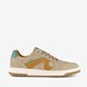 Heren sneakers beige groen