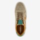 Heren sneakers beige groen