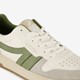 Heren sneakers wit groen
