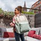 Rugzak mintgroen 12 liter