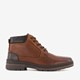 Leren heren veterschoenen bruin