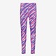 Meisjes sportlegging paars met print