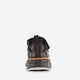 Jongens sneakers zwart oranje