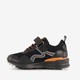 Jongens sneakers zwart oranje