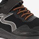 Jongens sneakers zwart oranje