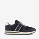 Heren sneakers blauw wit