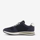 Heren sneakers blauw wit
