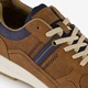 Heren sneakers bruin blauw