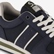 Heren sneakers blauw wit