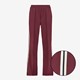 TwoDay dames wide leg broek met bies rood