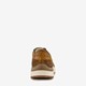 Leren heren sneakers cognac