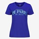 TwoDay dames T-shirt met tekstopdruk kobalt blauw