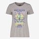 TwoDay dames T-shirt met vlinder grijs