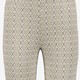 Dames flared broek met print beige groen