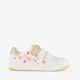 Meisjes sneakers wit met bloemen