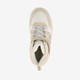 Hoge meisjes sneakers goud