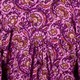 Dames blouse met paisley print paars