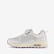 Meisjes sneakers metallic zilver paars