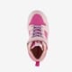 Hoge meisjes sneakers roze paars
