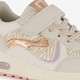 Meisjes sneakers pastel met zebraprint