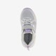 Meisjes sneakers metallic zilver paars