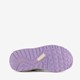 Meisjes sneakers metallic zilver paars