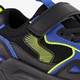 Jongens sneakers zwart blauw