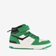 Hoge jongens sneakers groen wit