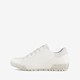 Leren dames sneakers wit