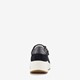 Suede dames sneakers blauw