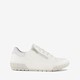 Leren dames sneakers wit