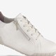 Leren dames sneakers wit