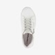 Leren dames sneakers wit