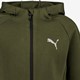Evostripe kinder sweatvest donkergroen