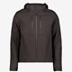 Gevoerde heren softshell jas grijs