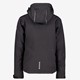 Gevoerde kinder softshell jas zwart