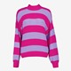 TwoDay dames trui gestreept roze/paars