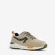 Jongens sneakers met legergroene details