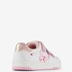 Meisjes sneakers wit/roze