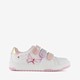 Meisjes sneakers wit/roze
