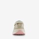 Meisjes sneakers beige met airzool
