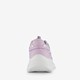 Meisjes dad sneakers paars metallic