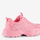 Meisjes dad sneakers roze