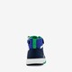 Hoge jongens sneakers blauw/wit