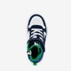 Hoge jongens sneakers blauw/wit