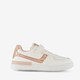 Meisjes sneakers met metallic details