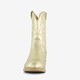 Meisjes western boots goudkleurig